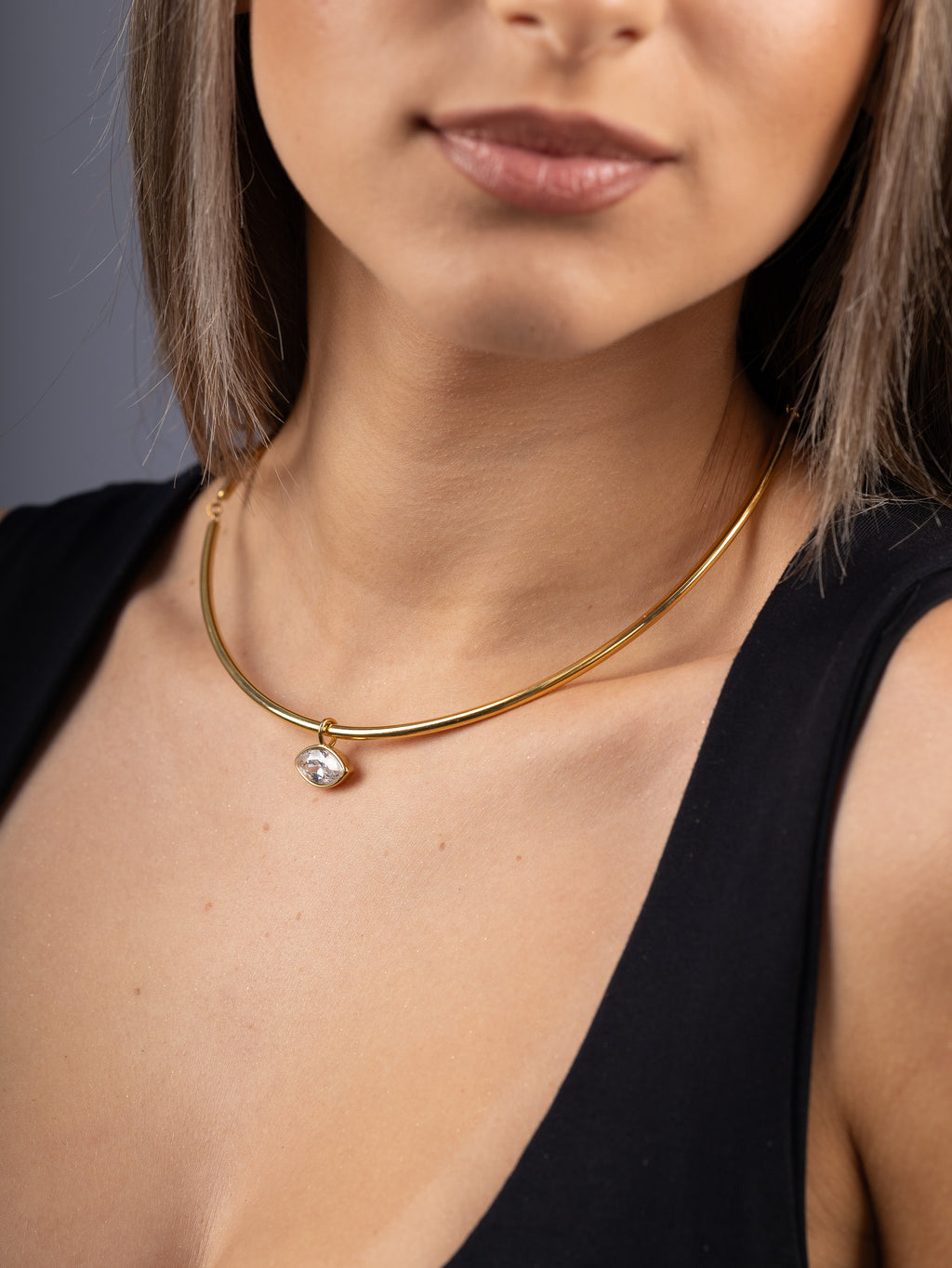 COLIER MARQUISE CHOKER