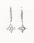 CERCEI SILVER BLOOM HOOPS
