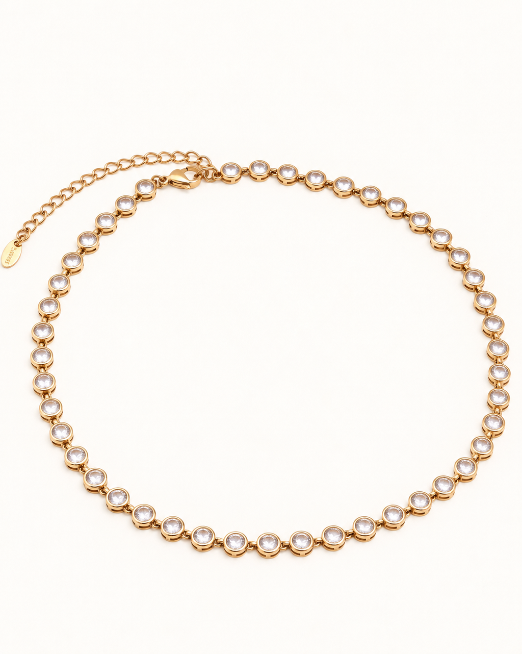 COLIER ANGEL BEZEL GOLD