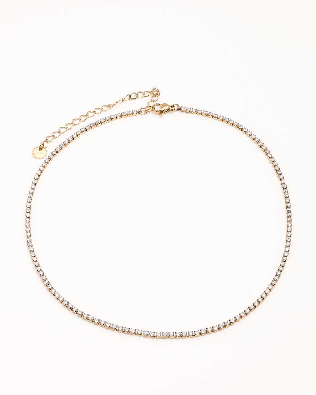 COLIER GOLD PETIT TENNIS