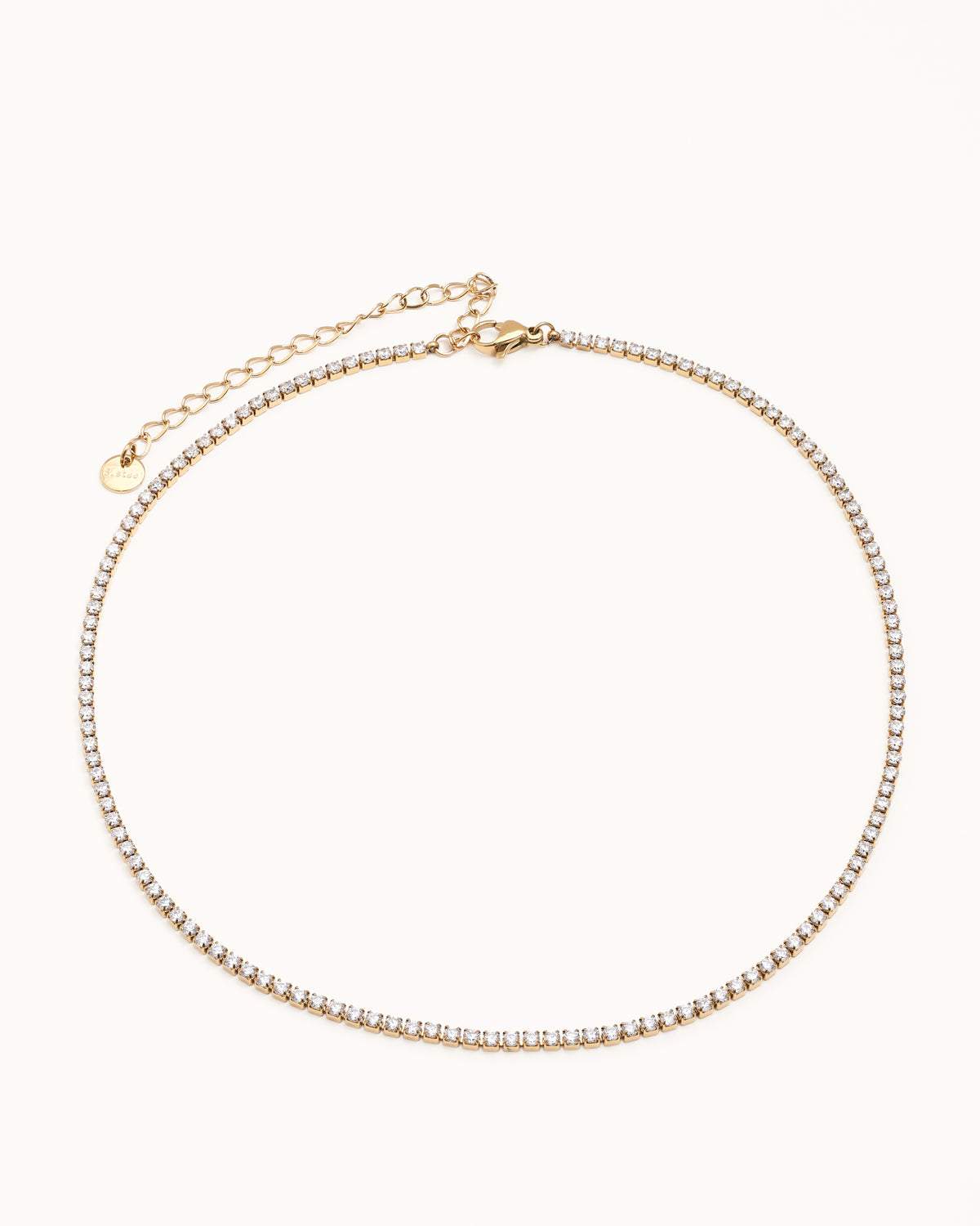 COLIER GOLD PETIT TENNIS