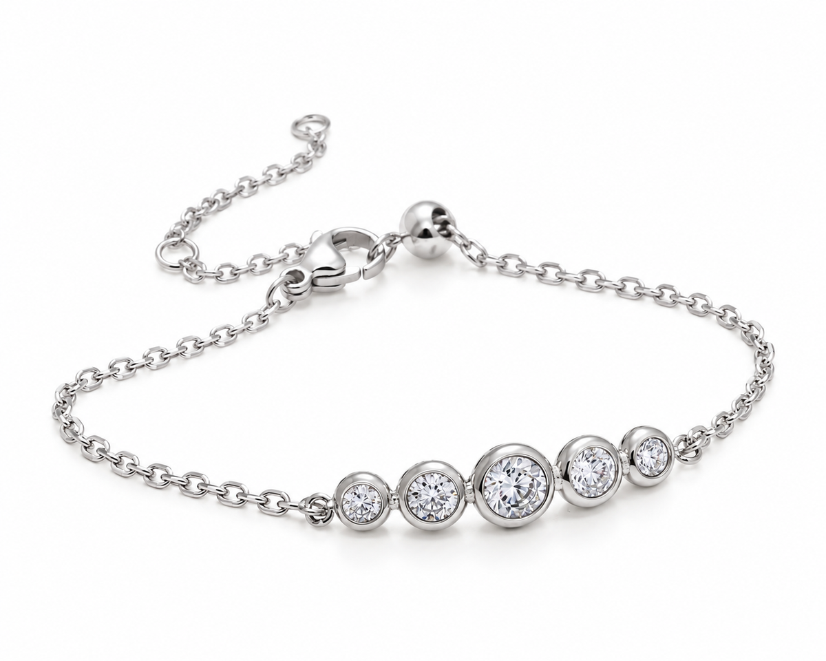 BRATARA SILVER TINY LIGHTS