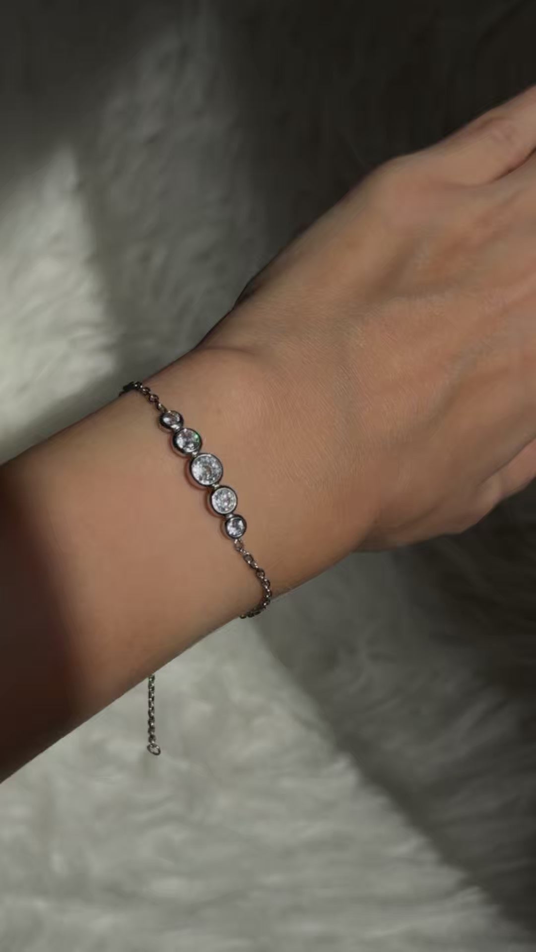 BRATARA SILVER TINY LIGHTS