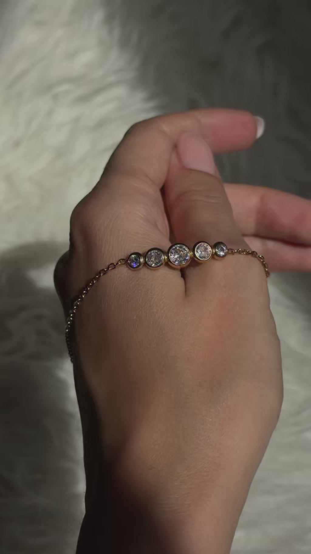 BRATARA GOLD TINY LIGHTS