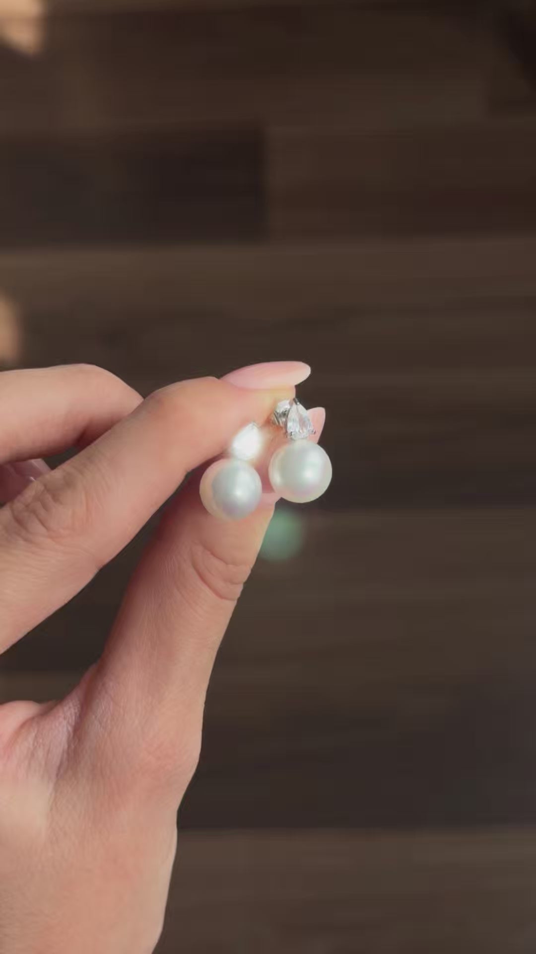 CERCEI SILVER PEARL DROP